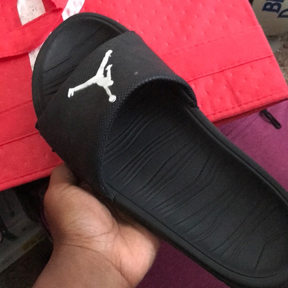 Jordan Kids Black jordan sandals